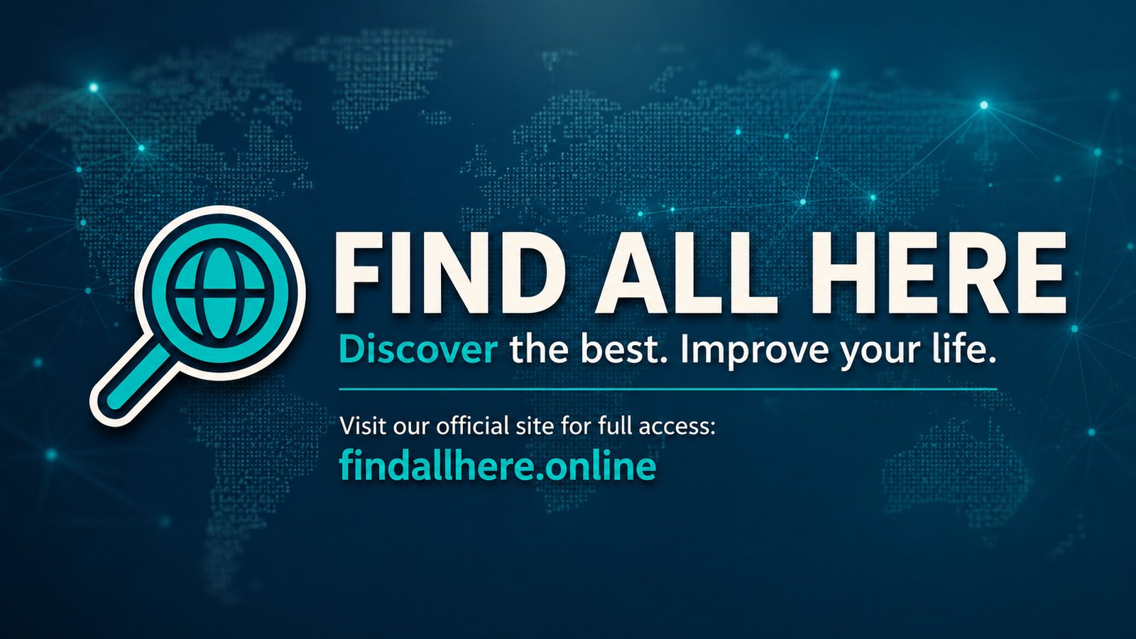 Find All Here — Discover the best. Improve your life.