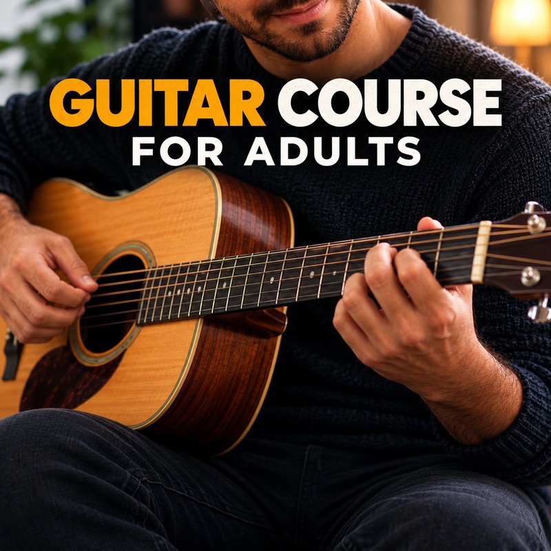 Learn Guitar for Beginners — online guitar course for adults